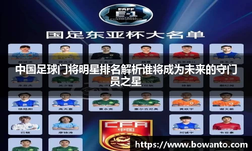 中国足球门将明星排名解析谁将成为未来的守门员之星